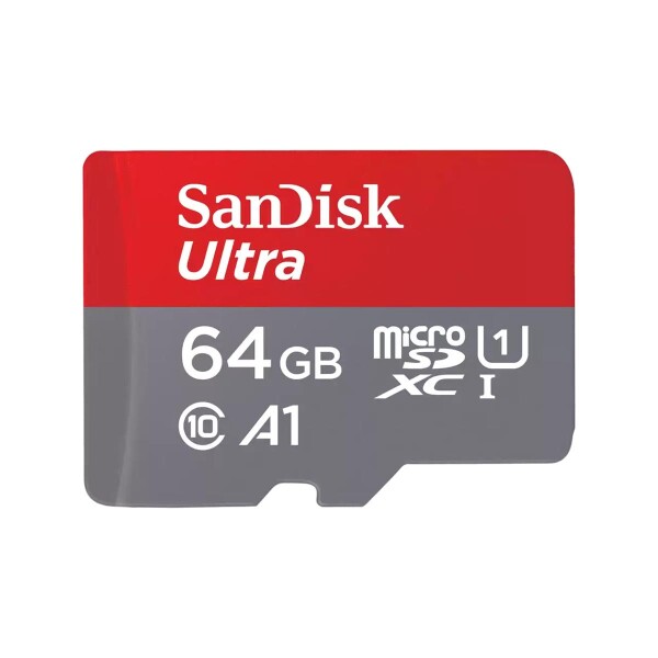 SanDisk 64GB Ultra microSDXC 140MB/s+SD Adapter - Extended Capacity SD (MicroSDHC)