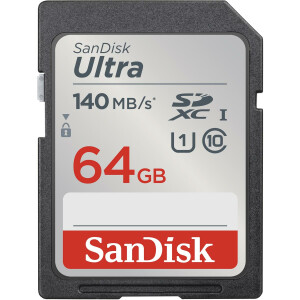 SanDisk Ultra 64GB SDXC 140MB/s - Extended Capacity SD...