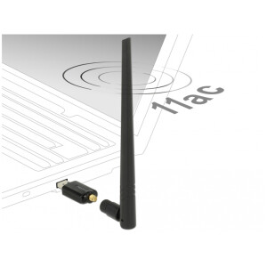 Delock 12535 - Kabellos - USB - RF Wireless - Wi-Fi 5...