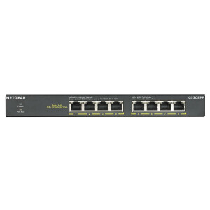 Netgear GS308PP - Unmanaged - Gigabit Ethernet...