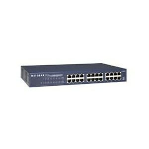 Netgear 24-port Gigabit Rack Mountable Network Switch -...
