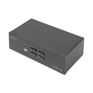DIGITUS - DS-12883 - KVM Switch DUAL HDMI 2Fach