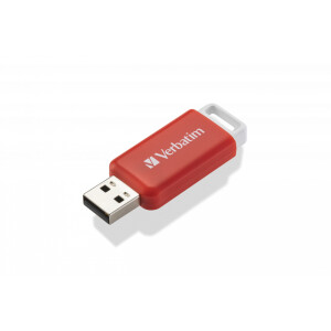 Verbatim USB 2.0 Stick&quot;DataBar&quot; 16 GB - RED (1)...