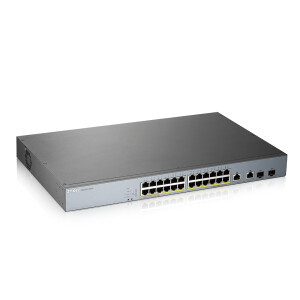 ZyXEL GS1350-26HP-EU0101F - Managed - L2 - Gigabit Ethernet (10/100/1000) - Power over Ethernet (PoE) - Rack-Einbau