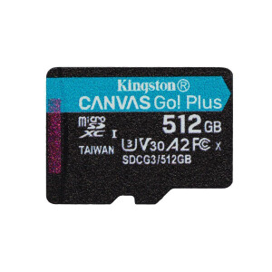 Kingston Canvas Go! Plus - 512 GB - MicroSD - Klasse 10 -...