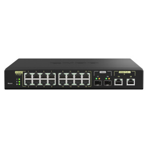 QNAP QSW-M2116P-2T2S - Managed - L2 - 2.5G Ethernet -...