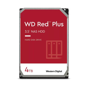 WD Red Plus 4TB SATA 6Gb/s 8.9cm 3.5Zoll 258MB cache...