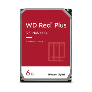 WD Red Plus 6TB SATA 6Gb/s 8.9cm 3.5Zoll 258MB cache...