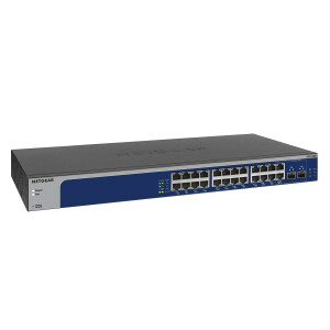 Netgear XS724EM - Managed - L2 - 10G Ethernet (100/1000/10000) - Rack-Einbau - 1U - Energy Star-zertifiziert