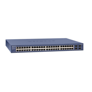Netgear GS748T - Managed - L2+ - Gigabit Ethernet (10/100/1000) - Vollduplex - Rack-Einbau