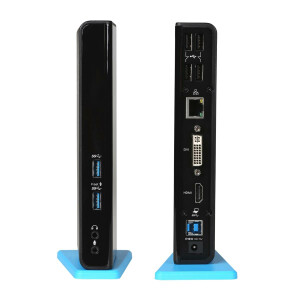i-tec USB 3.0 Dual Docking Station HDMI DVI - Andocken -...