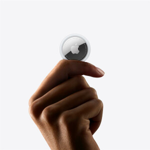 Apple AirTag - Silber - Weiß - iOS 14.5 - IP67 -...