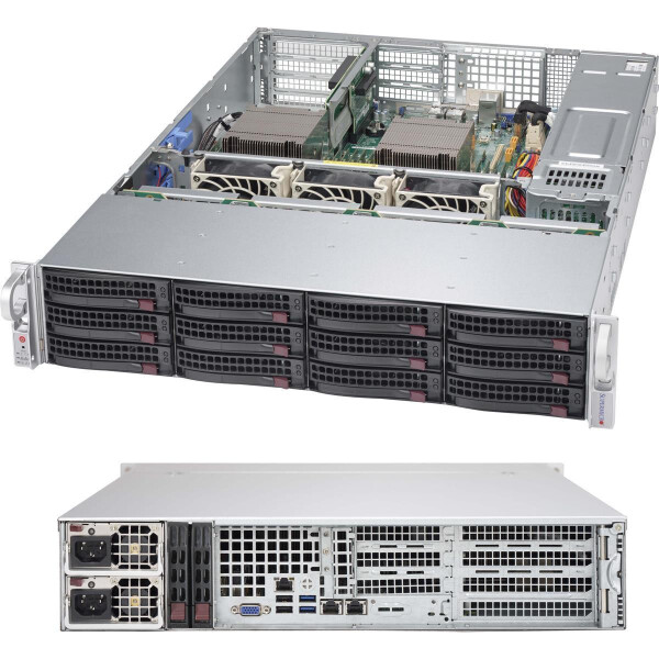 Supermicro CSE-826BAC4-R920WB - Rack - Server - Schwarz - 2U - Ventilatorausfall - Festplatte - LAN - Leistung - System - Platinum Certified BSMI CCC CE/EMC FCC class B TUV/CB UL/CUL