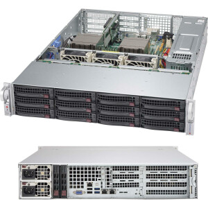 Supermicro CSE-826BAC4-R920WB - Rack - Server - Schwarz -...