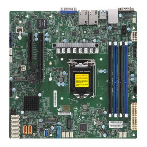 Supermicro Mainboard X11SCH-F Sockel 1151 Bulk - Mainboard - Intel Sockel 1151 (Core i)