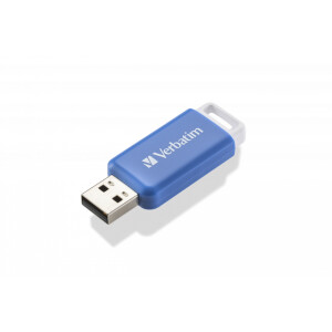 Verbatim DataBar USB 2.0 64GB Blue - USB-Stick - 64 GB