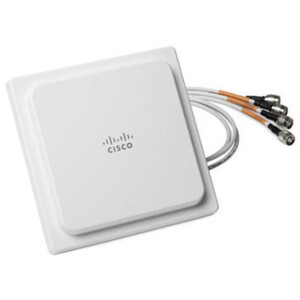 Cisco AIR-ANT2524V4C-R= - 4 dBi - 2.4 - 2.483 / 5.15 - 5.85 GHz - 2 dBi - 4 dBi - Omnidirektionale Antenne - RP-TNC