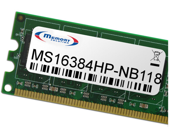 Memorysolution 16GB HP ZBook 15 G3, ZBook 17 G3