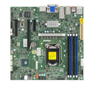 Supermicro MBD-X12SCZ-TLN4F - Intel - LGA 1200 (Socket H5) - Intel&reg; Celeron&reg; - Intel&reg; Core&trade; i3 - Intel Core i5 - Intel Core i7 - Intel Core i9 - Intel&reg;... - LGA 1200 (Socket H5) - DDR4-SDRAM - 128 GB