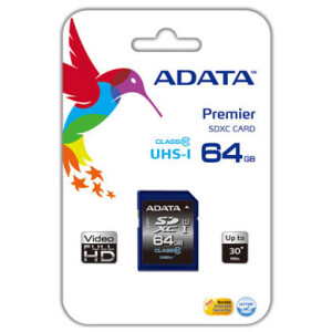 ADATA SDXC 64GB - 64 GB - SDXC - Klasse 10 - UHS - Blau