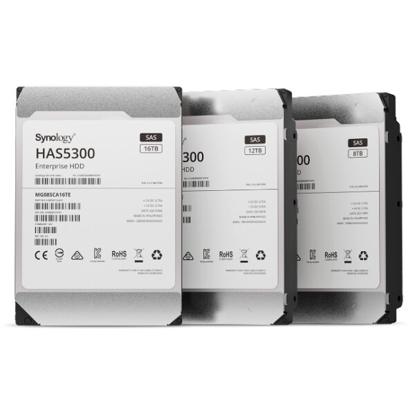 Synology Harddisk HAS5300 3.5 SAS 8 TB -• 8 TB (256 MB Cache - 7.200 U/min)• 3,5 Zoll