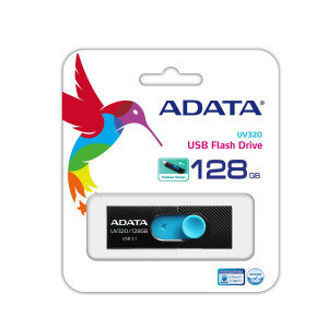 ADATA UV320 - 128 GB - USB Typ-A - 3.2 Gen 1 (3.1 Gen 1)...