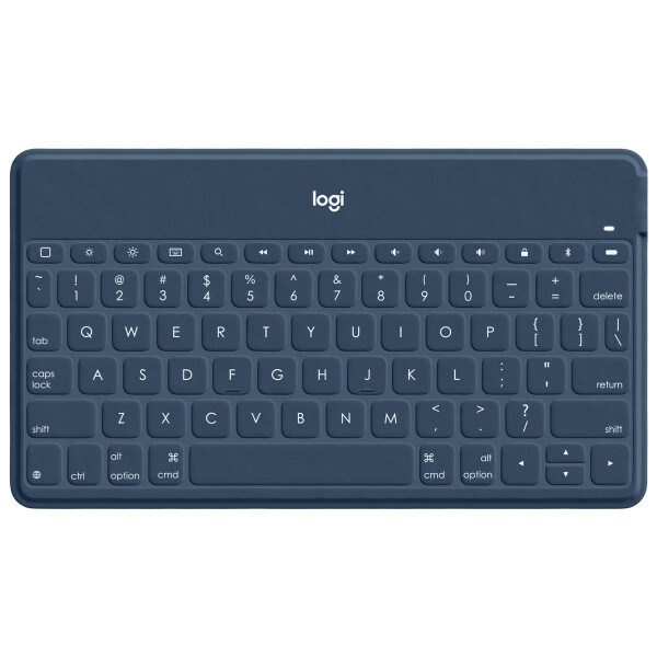 Logitech Keys-To-Go - Deutsch - 1,7 cm - 1,2 mm - Apple - iPad - iPhone - Apple TV - Blau