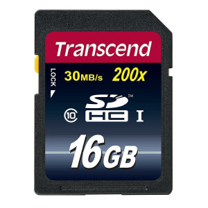 Transcend TS16GSDHC10 - 16 GB - SDHC - Klasse 10 - NAND -...