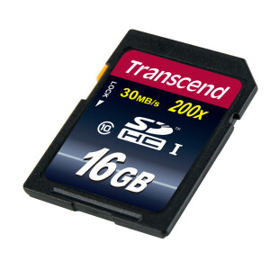 Transcend TS16GSDHC10 - 16 GB - SDHC - Klasse 10 - NAND -...