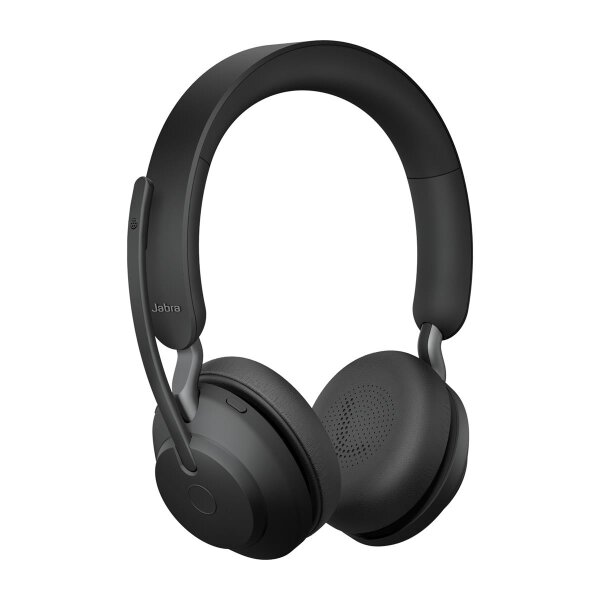 Jabra Evolve2 65 - UC Stereo - Kopfhörer - Kopfband - Büro/Callcenter - Schwarz - Binaural - Bluetooth-Pairing - Multi-key - Abspielen/Pause - Track < - Ortung > - Lautstärke + - Lautsärke -