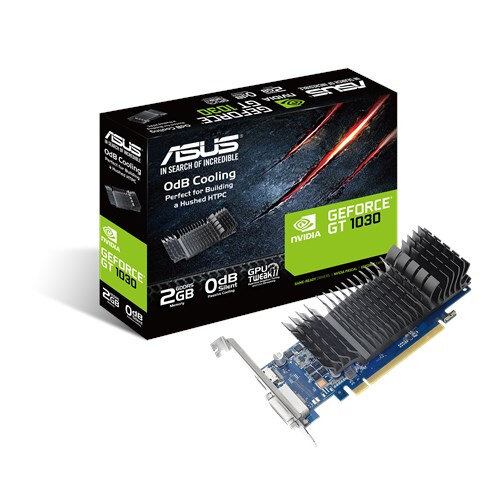 ASUS GT1030-SL-2G-BRK - GeForce GT 1030 - 2 GB - GDDR5 - 64 Bit - 1920 x 1200 Pixel - PCI Express 3.0