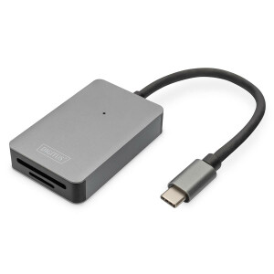 DIGITUS - DA-70333 - USB-C Card Reader, 2 Port