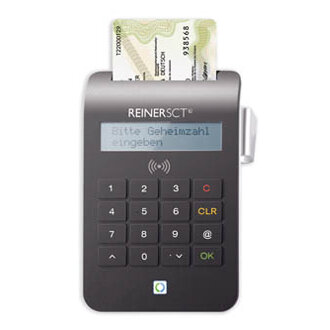 ReinerSCT Reiner SCT cyberJack RFID komfort - Schwarz - 1,5 m - USB 2.0 - 0 - 50 °C - -10 - 50% - 80 x 22 x 124 mm