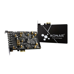 ASUS Xonar AE - 7.1 Kan&auml;le - Eingebaut - 32 Bit - 110 dB - PCI-E