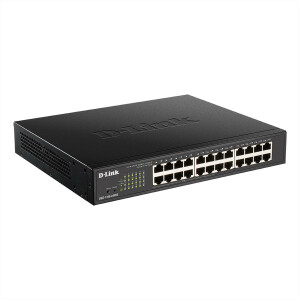 D-Link 24-Port Layer2 PoE Gigabit Smart Switch24x 10/100/1000Mbit/s TP RJ-45 Port davon - Switch - 1 Gbps