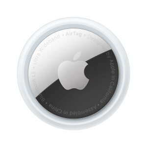 Apple AirTag - Silber - Wei&szlig; - iOS 14.5 - IP67 -...