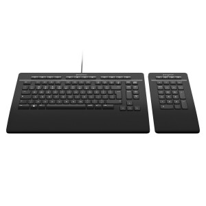 3Dconnexion Keyboard Pro with Numpad UK QWERTY - Tastatur...
