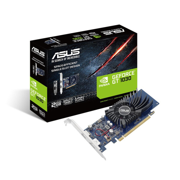 ASUS GT1030-2G-BRK - GeForce GT 1030 - 2 GB - GDDR5 - 64 Bit - 7680 x 4320 Pixel - PCI Express 3.0