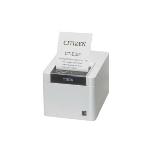 Citizen CT-E301 Printer USB only Pure White - POS-Drucker