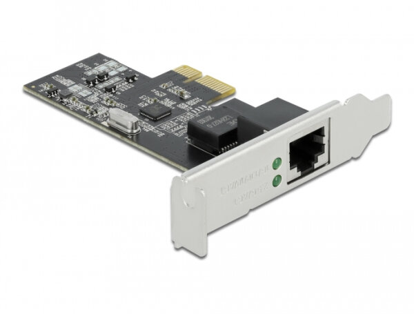 Delock 89564 - Eingebaut - Verkabelt - PCI Express - Ethernet - 2500 Mbit/s