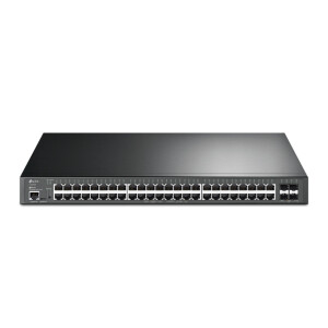 TP-LINK TL-SG3452XP JetStream PoE Switch - Managed - L2+ - Gigabit Ethernet (10/100/1000) - Power over Ethernet (PoE) - Rack-Einbau - 1U