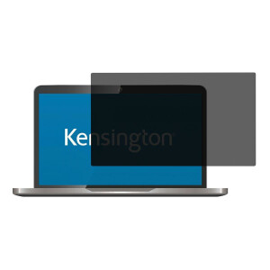 Kensington Blickschutzfilter - 2-fach - abnehmbar f&uuml;r 13,3&quot; Laptops 16:9 - Notebook - Rahmenloser Display-Privatsph&auml;renfilter - Schwarz - Polyethylenterephthalat - Antireflexbeschichtung - Privatsph&auml;re - LCD