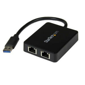 StarTech.com USB 3.0 auf Dual Port Gigabit Ethernet LAN...