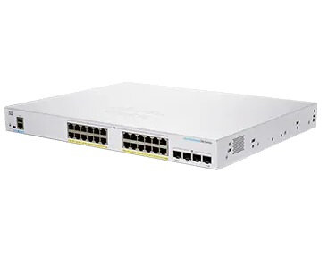 Cisco CBS250-24P-4X-EU - Managed - L2/L3 - Gigabit Ethernet (10/100/1000) - Rack-Einbau