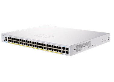 Cisco CBS350-48P-4G-EU - Managed - L2/L3 - Gigabit Ethernet (10/100/1000) - Rack-Einbau