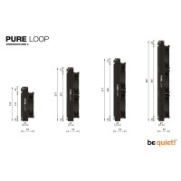 Be Quiet! PURE LOOP 280mm - All-in-One-Fl&uuml;ssigkeitsk&uuml;hler - 14 cm - Schwarz