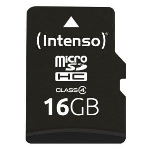 Intenso microSD Karte Class 4 - 16 GB - MicroSDHC -...