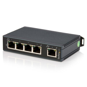 StarTech.com Industrieller 5 Port Ethernet Switch zur...