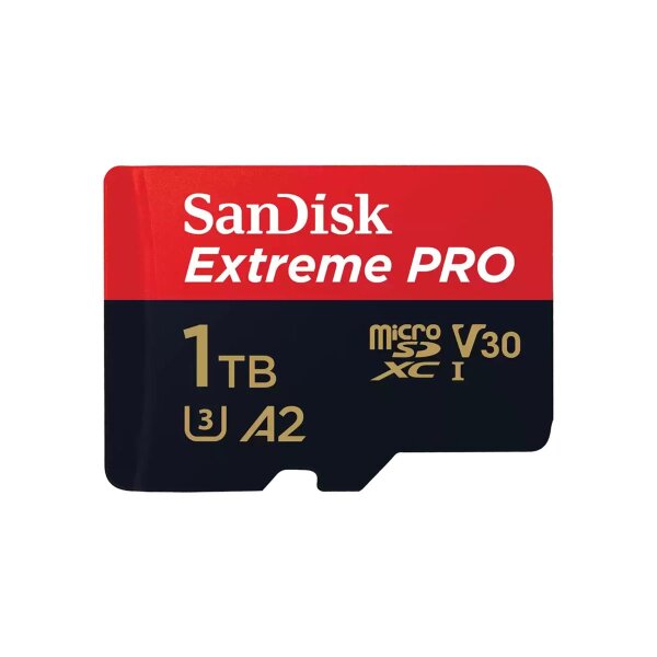 SanDisk Extreme PRO - 1000 GB - MicroSDXC - Klasse 10 - UHS-I - 200 MB/s - 140 MB/s