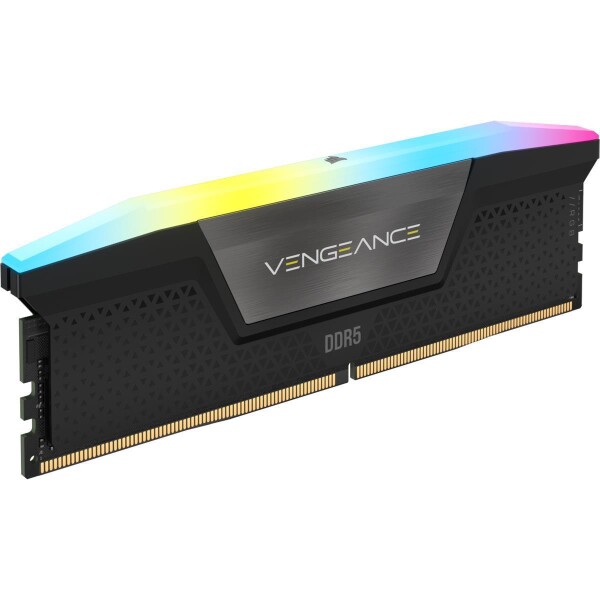 Corsair VENGEANCE® RGB 32GB (2x16GB) DDR5 DRAM 6000MHz C40 Memory Kit - 32 GB - 2 x 16 GB - DDR5 - 4800 MHz